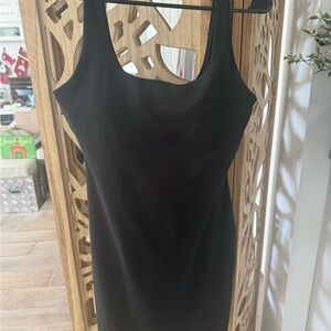 Fabletics PureLuxe Black Athletic Mini Dress